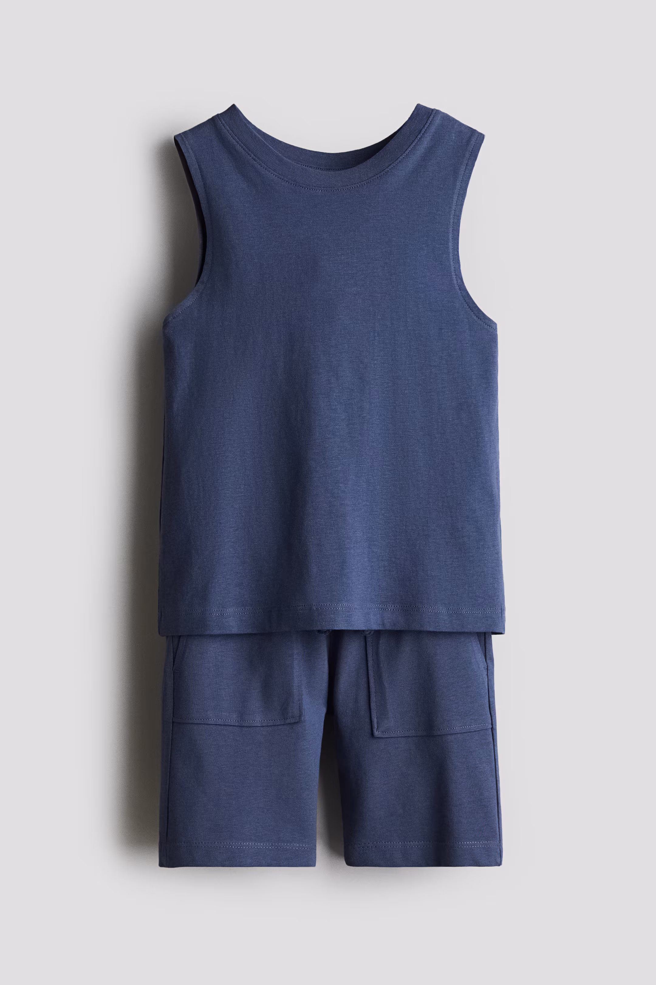 Cotton Tank & Shorts Set