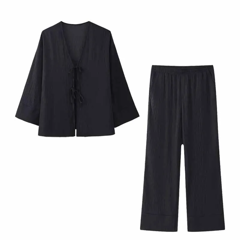 Lightweight Summer Kimono Set